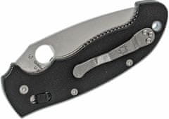 Spyderco C95GP2 Manix 2 XL nagy összecsukható kés 9,8 cm, szatén, fekete, G10