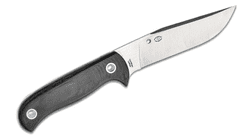 Spyderco FB33GP Bradley Bowie fix kés 13 cm, fekete, G10, hüvely