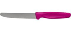 Wüsthof 1145304410 univerzális kés, fogazott 10 cm, rózsaszín
