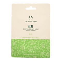 The Body Shop Nyugtató lehúzható arcmaszk Aloe (Soothing Sheet Mask) 18 ml
