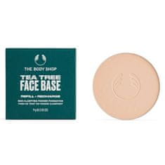 The Body Shop Csere utántöltő kompakt púderhez Tea Tree Face Base (Skin Clarifying Powder Foundation Recharge) 9 g (Árnyalat 2W Medium)