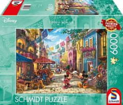 Schmidt Mickey & Minnie puzzle Mexikóban 6000 darab