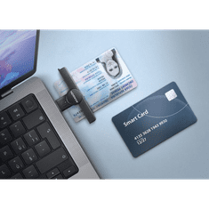 AXAGON PocketReader Smart Card olvasó (CRE-SMP1A) (CRE-SMP1A)