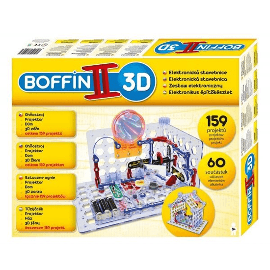 Boffin II 3D elektronikus építőkészlet (GB4015) (GB4015)