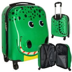 MG Children Travel gyermek bőrönd 46 x 31cm, crocodile