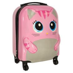 MG Children Travel gyermek bőrönd 46 x 31cm, cat