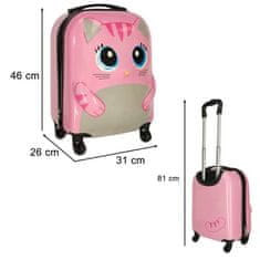 MG Children Travel gyermek bőrönd 46 x 31cm, cat