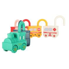 MG Montessori szenzorikus játékok, autók
