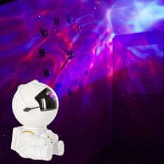 MG Astronaut Star égbolt kivetítő projektor, fehér