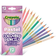 Crayola Crayola: Pasztell színes ceruza készlet - 12 db-os (68-3366) (68-3366)