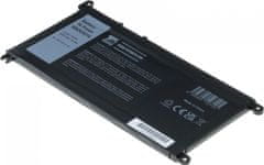 T6 power Akkumulátor Dell Latitude 14 3400 készülékhez, Li-Poly, 11,4 V, 3685 mAh (42 Wh), fekete