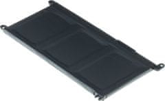 T6 power Akkumulátor Dell Latitude 14 3400 készülékhez, Li-Poly, 11,4 V, 3685 mAh (42 Wh), fekete