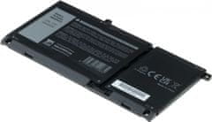 T6 power Akkumulátor Dell Latitude 14 3410 készülékhez, Li-Poly, 11,25 V, 3555 mAh (40 Wh), fekete