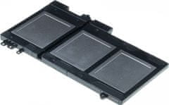 T6 power Akkumulátor Dell Latitude 3150 készülékhez, Li-Poly, 11,4 V, 3600 mAh (41 Wh), fekete