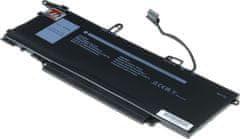 T6 power Akkumulátor Dell Latitude 14 9410 2in1 készülékhez, Li-Poly, 7,6 V, 6500 mAh (49 Wh), fekete