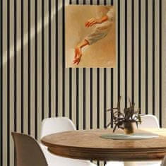 PrimePick Sokoldalú öntapadós matricák, öntapadó tapéta természetes fa megjelenéssel, elegáns design, 300x45 cm, víz-, nedvesség- és foltálló, könnyen tisztítható, falakhoz és bútorokhoz, SlatWall