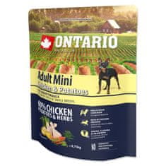 Ontario Adult Mini csirke és burgonya 0,75kg