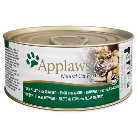 Applaws Cat tonhalkonzerv és hínár 70g