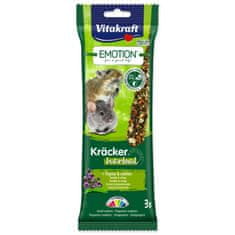 Vitakraft Sticks Emotion Kracker kis rágcsáló, gyógynövényekkel 3db