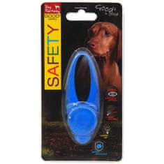Dog Fantasy Medál LED szilikon kék 8cm - különböző változatok és színek keveréke