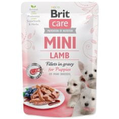 Brit Care Mini Puppy bárány filé mártásban 85g
