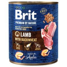 Brit Premium by Nature bárányhús konzerv hajdinával 800g