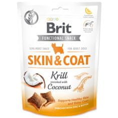 Brit Care Dog Functional Snack Skin&Coat Tengeri herkentyűk 150g
