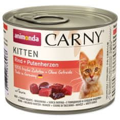 Animonda Carny Kitten marhahúsos pulykaszív konzerv 200g