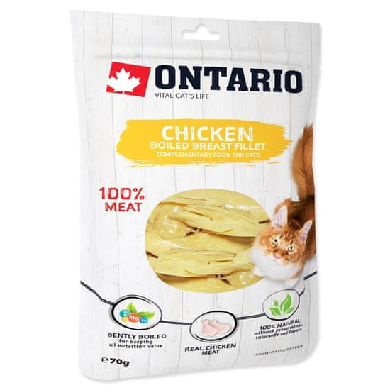 Ontario Delicacy csirke, főtt mellfilé 70g