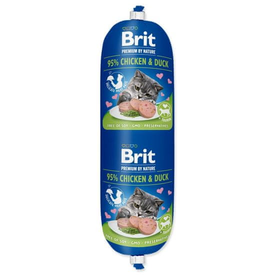 Brit Salami Premium by Nature csirke és kacsa 180g