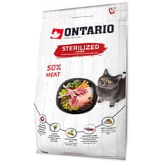 Ontario Cat Sterilizált bárány 2kg