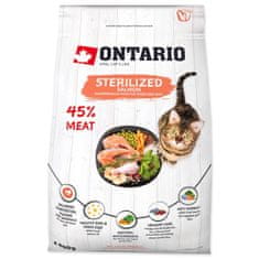 Ontario Cat Sterilizált lazac 0,4kg