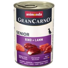 Animonda Gran Carno Senior marha- és bárányhús konzerv 400g