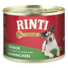 RINTI Gold Senior nyúl konzerv 185g