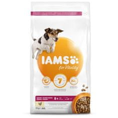 IAMS Dog Senior Small & Medium Csirke 3kg