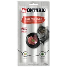 Ontario marhahús és máj csemege, pálcika 3x5g