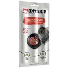 Ontario marhahús és máj csemege, pálcika 3x5g
