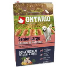 Ontario Senior Large csirke és burgonya 2,25kg