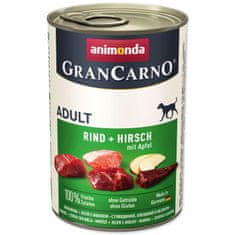 Animonda Gran Carno Adult marha- és szarvaskonzerv almával 400g