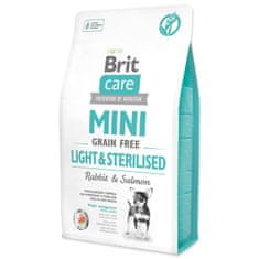 Brit Care Mini Grain Free Light & Sterilizált 2kg