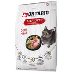 Ontario Cat Sterilizált bárány 6,5kg