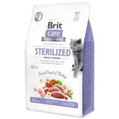 Brit Care Cat Grain-Free Sterilized Sterilizált súlykontroll 0,4kg