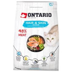 Ontario Cat Hair & Skin 0,4kg