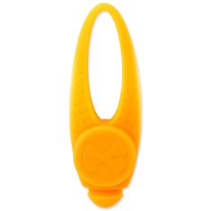 Dog Fantasy Medál LED szilikon narancssárga 8cm - különböző változatok és színek keveréke