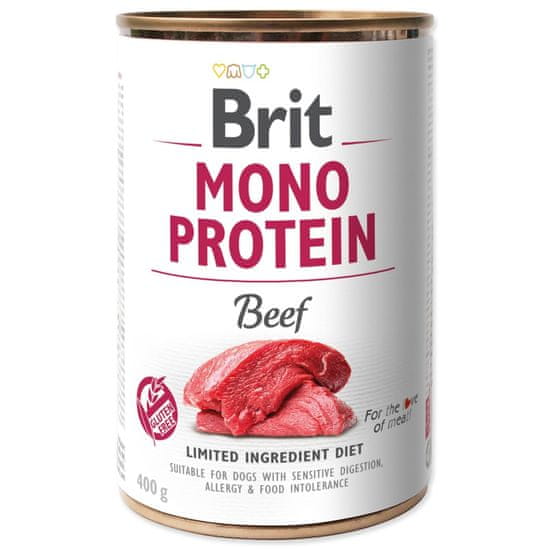 Brit Mono Protein marhahús konzerv 400g