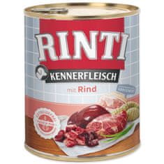 RINTI Kennerfleisch Adult marhahús konzerv 800g
