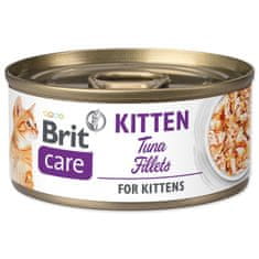 Brit Care Cat Kitten tonhal konzerv, filé 70g