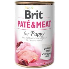 Brit Paté & Meat Puppy csirke konzerv 400g