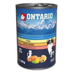 Ontario halkonzerv zöldfűszerekkel 400g - különböző változatok vagy színek keveréke