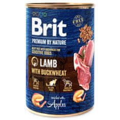 Brit Premium by Nature bárányhús konzerv hajdinával 400g
